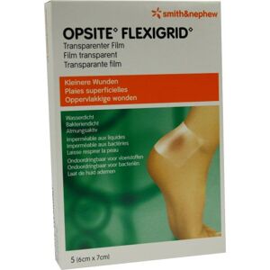 OpSite Flexigrid 6x7cm transp. wasserd. Verb. ster