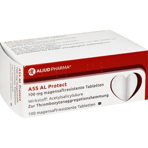 ASS AL Protect 100mg magensaftresistente Tabletten