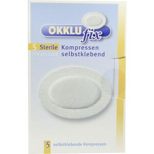 OKKLUfix steril Augenkompresse selbstklebend