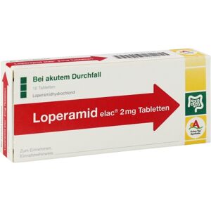 Loperamid elac 2mg Tabletten