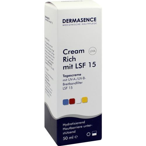 DERMASENCE cream rich mit LSF 15