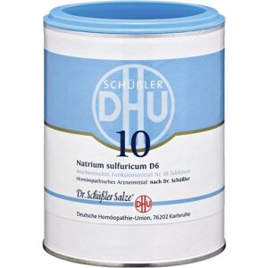 BIOCHEMIE DHU 10 NATRIUM SULFURICUM D 6