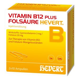 Vitamin B12 + Folsäure Hevert