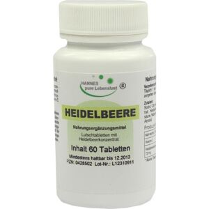 Heidelbeer-Augen Tabletten