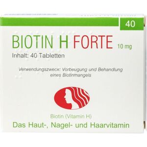 Biotin H Forte 10 mg Tabletten