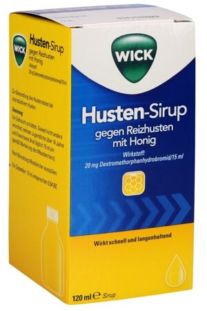 WICK Husten-Sirup gegen Reizhusten mit Honig