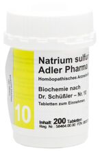 Biochemie Adler 10 Natrium Sulfuricum D 6 Adler Ph