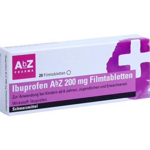 Ibuprofen AbZ 200 mg Filmtabletten