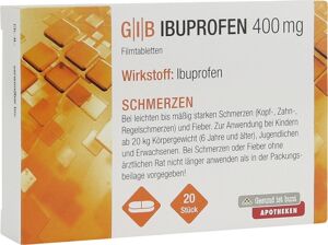 GIB Ibuprofen 400mg Filmtabletten