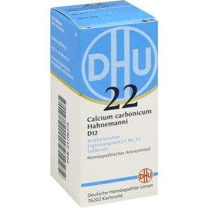 BIOCHEMIE DHU 22 CALCIUM CARBONICUM HAHNEMANNI D12