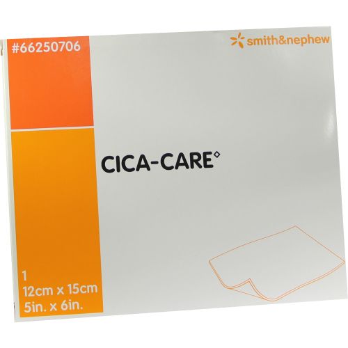 CICA-CARE 12cmx15cm dün.Silikongelplatte z.Narbenb