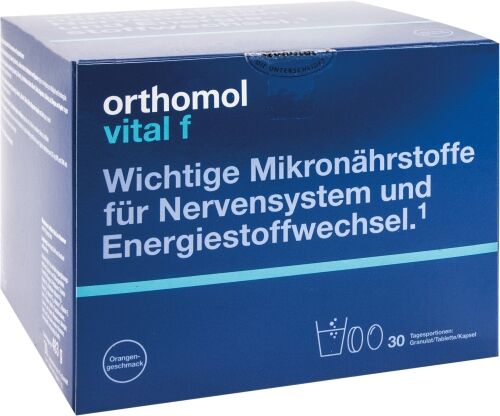 Orthomol Vital F Granulat/Kapseln 30Beutel