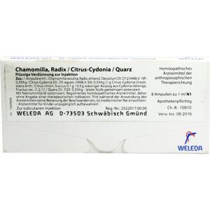 Chamomilla Radix/ Citrus-Cydonia/Quarz