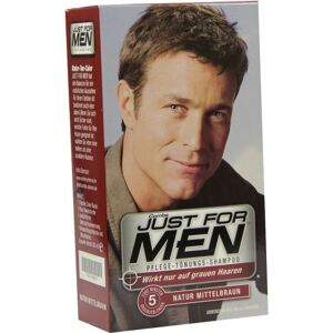 JUST FOR MEN PFLEGE-TÖNUNGS-SHAM NATUR MITTELBRAUN