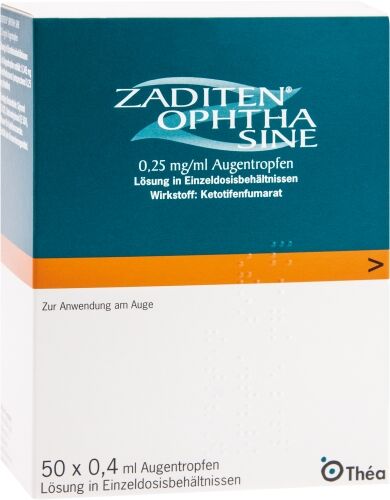 ZADITEN OPHTHA SINE AUGENTROPFEN