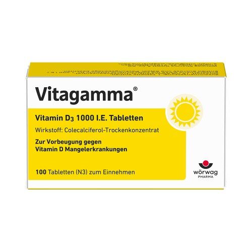 Vitagamma Vitamin D3 1000 I.E.Tabletten