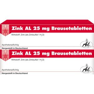 Zink AL 25mg Brausetabletten