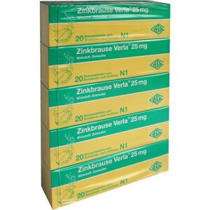 Zinkbrause Verla 25mg