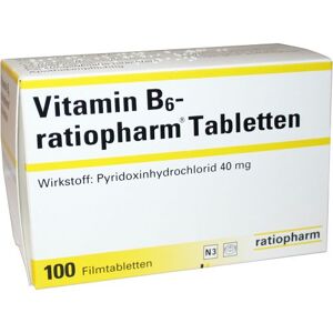 Vitamin-B6-ratiopharm 40mg Filmtabletten