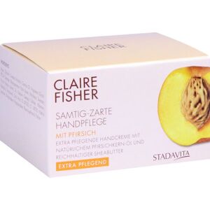 CLAIRE FISHER Natur Classic Pfirsich Hand Tiegel