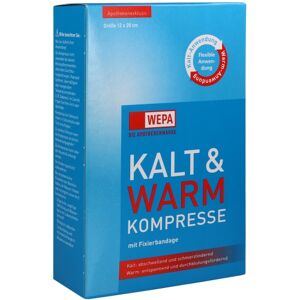 Kalt Warm Kompresse 12X29cm mit Fixierband