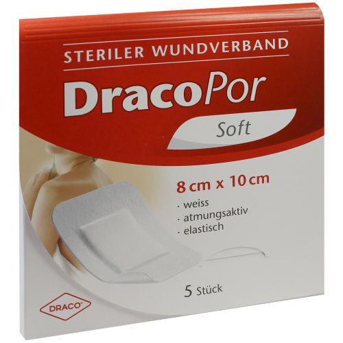 DRACOPOR Wundverband steril 8cmx10cm