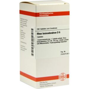 RHUS TOX D 6