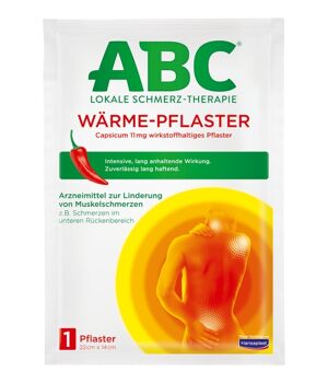 ABC Wärme-Pflaster Capsicum Hansaplast med 22x14