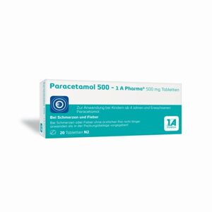 Paracetamol 500 - 1 A Pharma