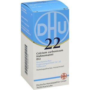 BIOCHEMIE DHU 22 CALCIUM CARBONICUM HAHNEMANNI D12