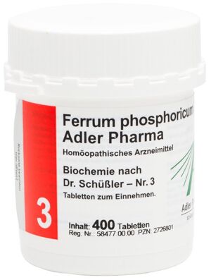 Biochemie Adler 3 Ferrum Phosphoricum D12 Adler Ph