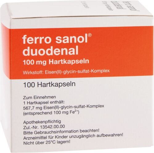 FERRO SANOL DUODENAL magens.res.Pellets in Kapseln