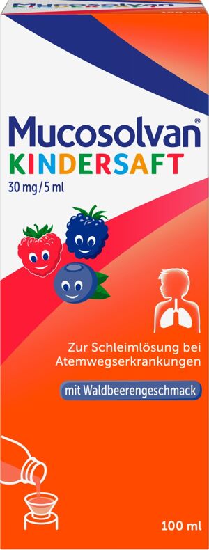 Mucosolvan Kindersaft 30mg/5ml