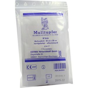 MULLTUPFER STERIL PFLAUMENGROSS 20x20CM