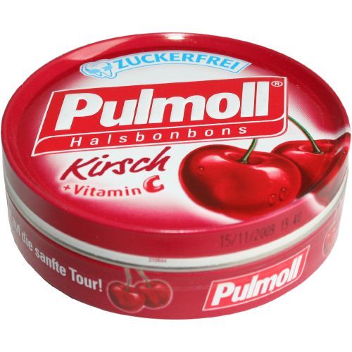 Pulmoll Wildkirsche Hustenbonbon m Vitamin C zf