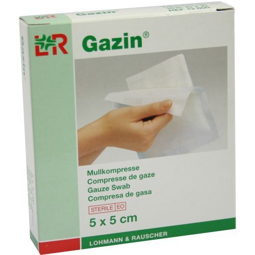 Gazin Kompresse 5x5cm 8fach steril