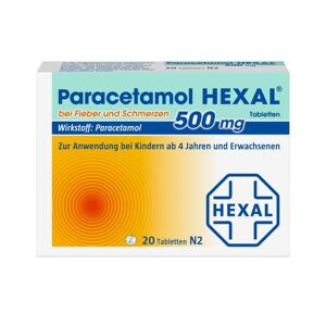 Paracetamol 500mg Hexal bei Fieber und Schmerzen