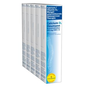 Calcium D3 Heumann Brausetabletten 600 mg/400 I.E.