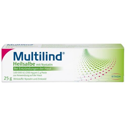 MULTILIND Heilsalbe mit Nystatin u. Zinkoxid