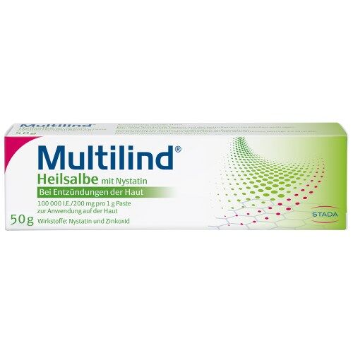 MULTILIND Heilsalbe mit Nystatin u. Zinkoxid