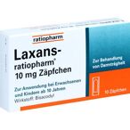 Laxans-ratiopharm 10mg Zäpfchen