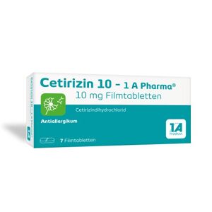 Cetirizin 10 - 1 A Pharma