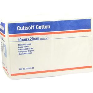 Cutisoft Cotton Kompressen unsteril 8-fach 10x20cm