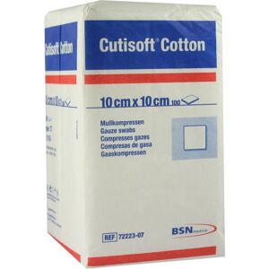 Cutisoft Cotton Kompressen unsteril 12-fach10x10cm