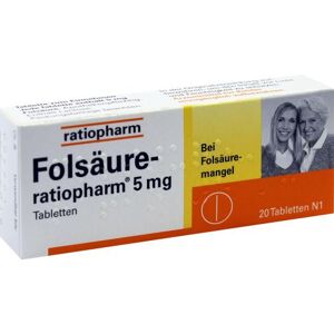 Folsäure-ratiopharm 5mg