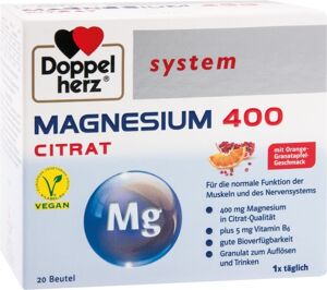 Doppelherz Magnesium 400 Citrat system