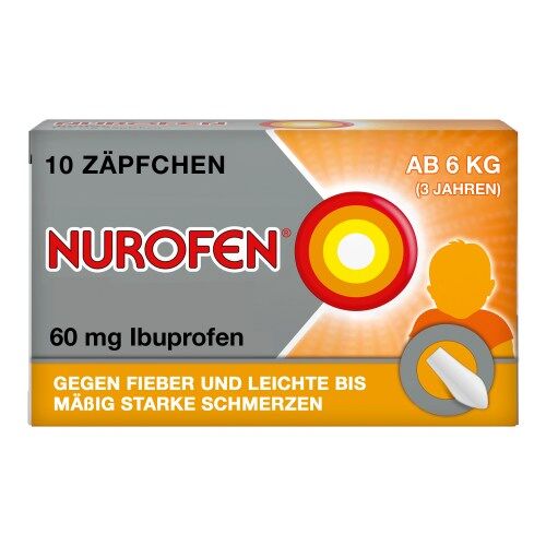 Nurofen Junior 60mg Zäpfchen