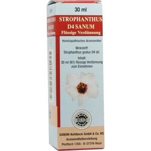 Strophanthus D 4 Sanum flüssige Verdünnung