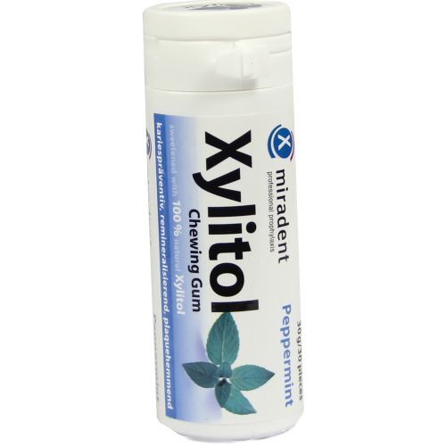 MIRADENT XYLITOL GUM MINZE