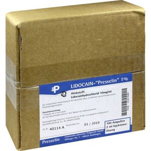 Lidocain-Presselin 1%